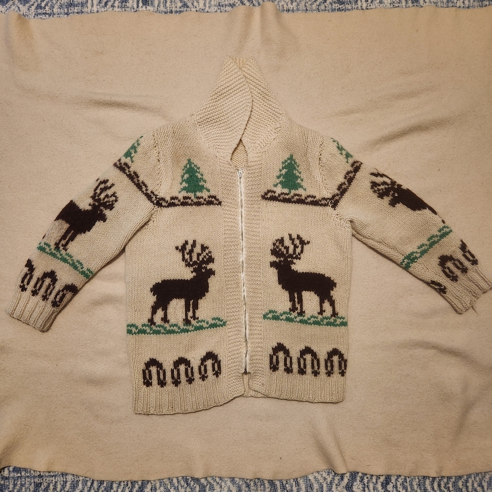 Vintage Cowichan Sweater